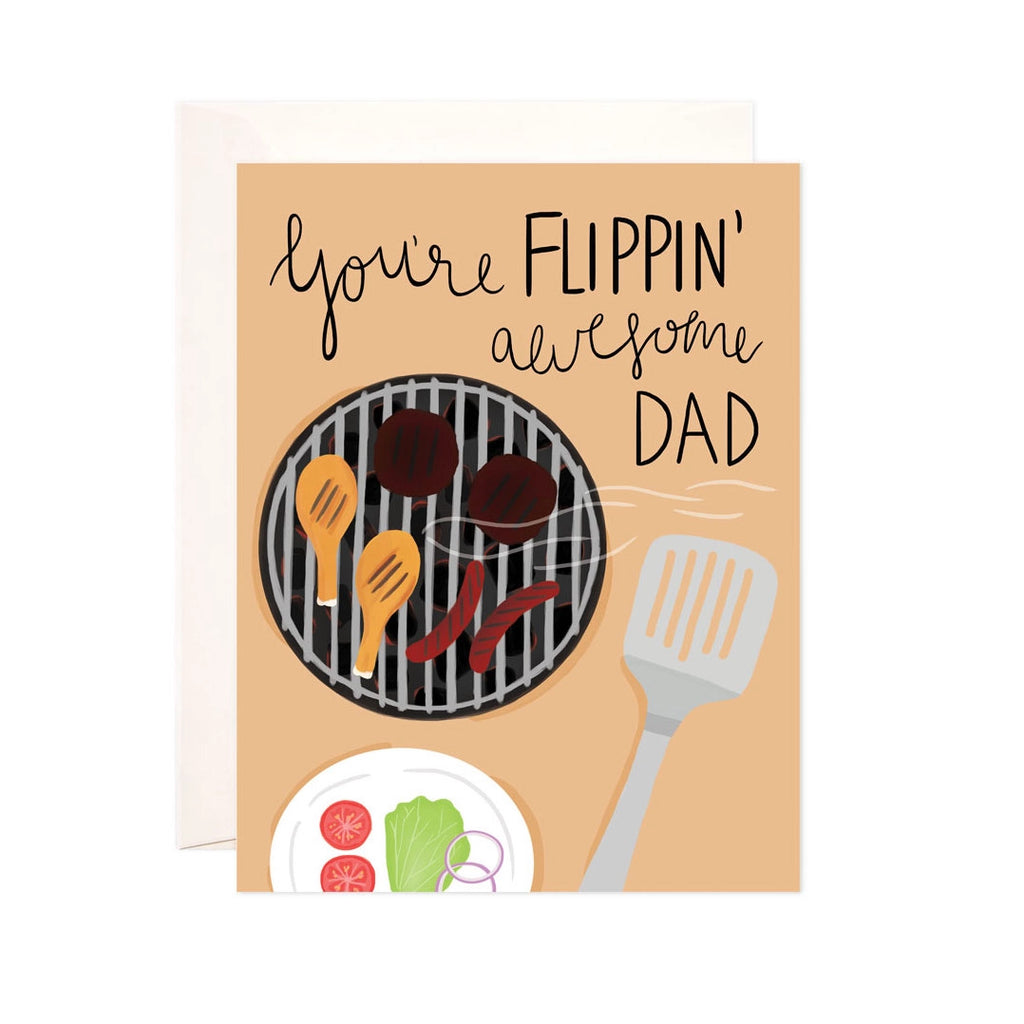 YOU'RE FLIPPIN' AWESOME DAD CARD