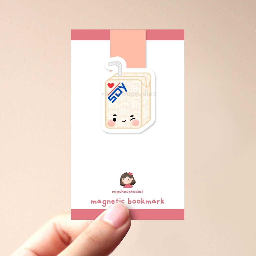 SOY MILK MAGNETIC BOOKMARK - 1