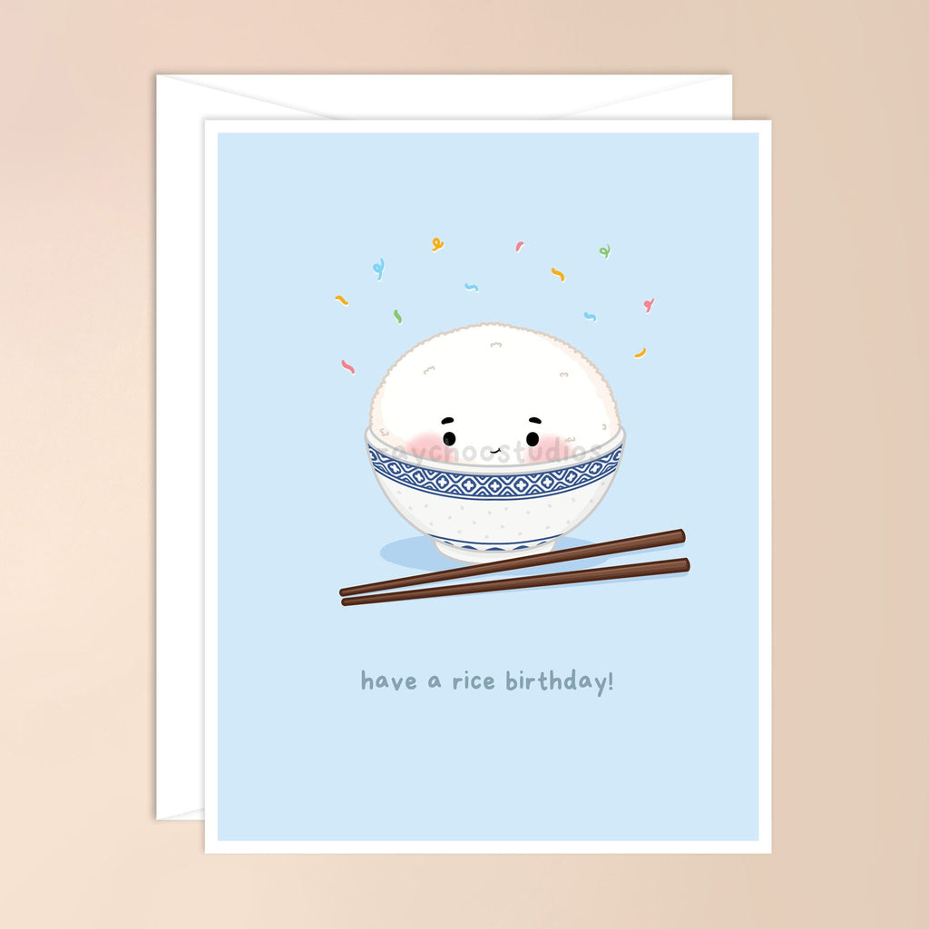 HAVE A RICE BIRTHDAY CARD - 1