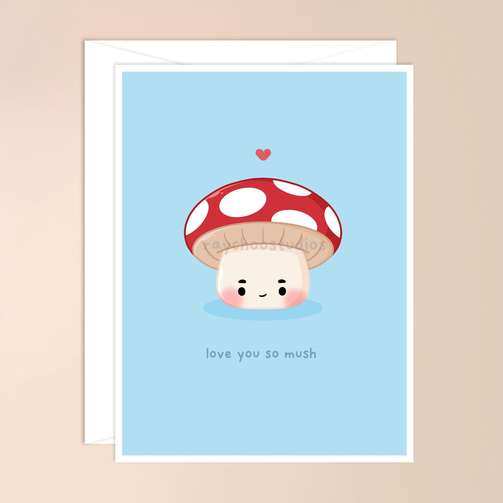 LOVE YOU SO MUSH GREETING CARD - 1