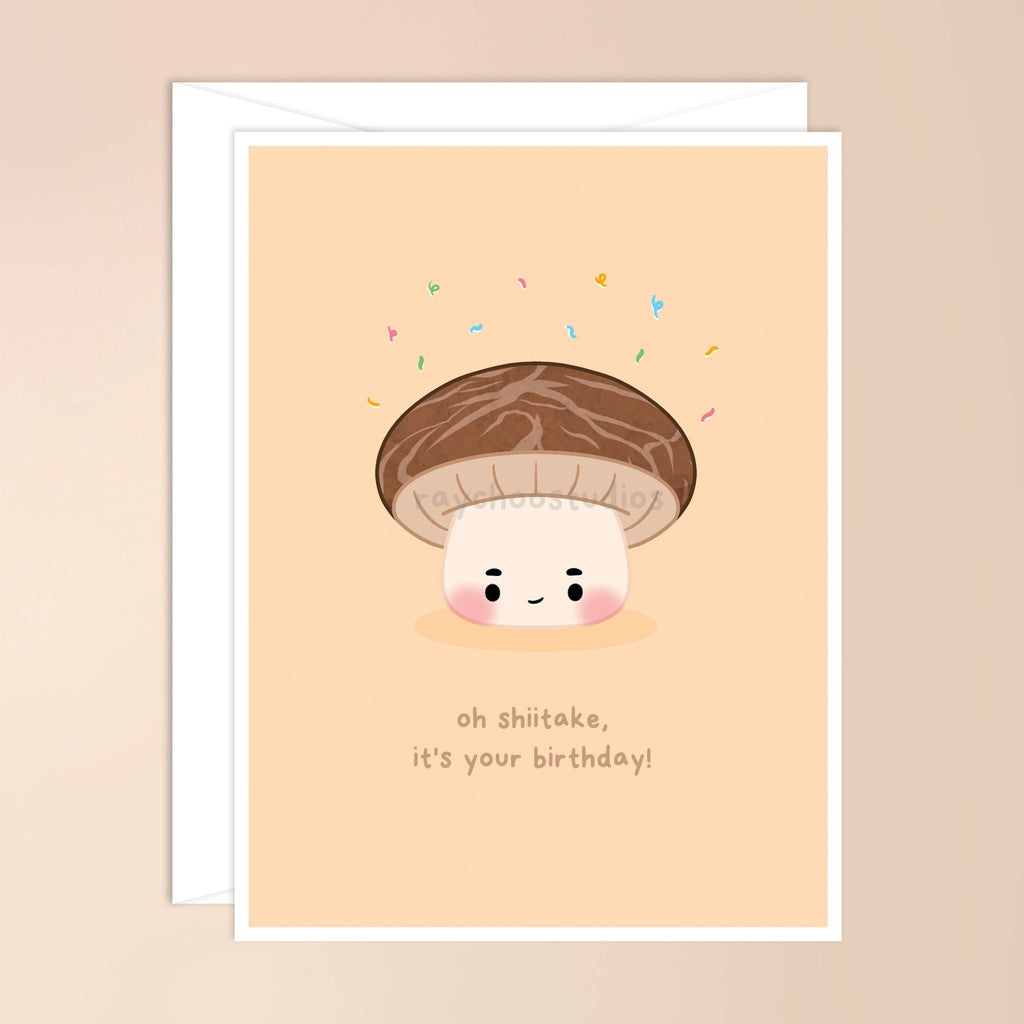 OH SHIITAKE, IT'S YOUR BIRTHDAY CARD - 1