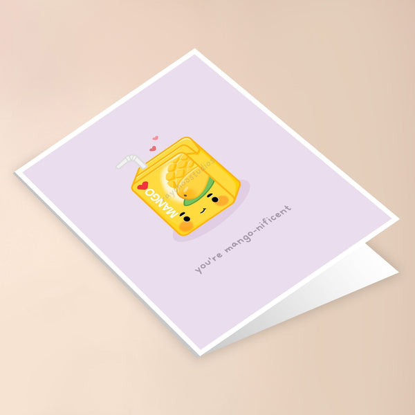 YOU'RE MANGO-NIFICENT GREETING CARD - 2