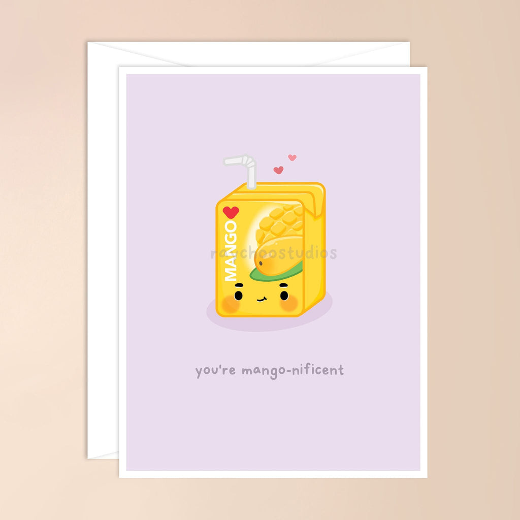 YOU'RE MANGO-NIFICENT GREETING CARD - 1