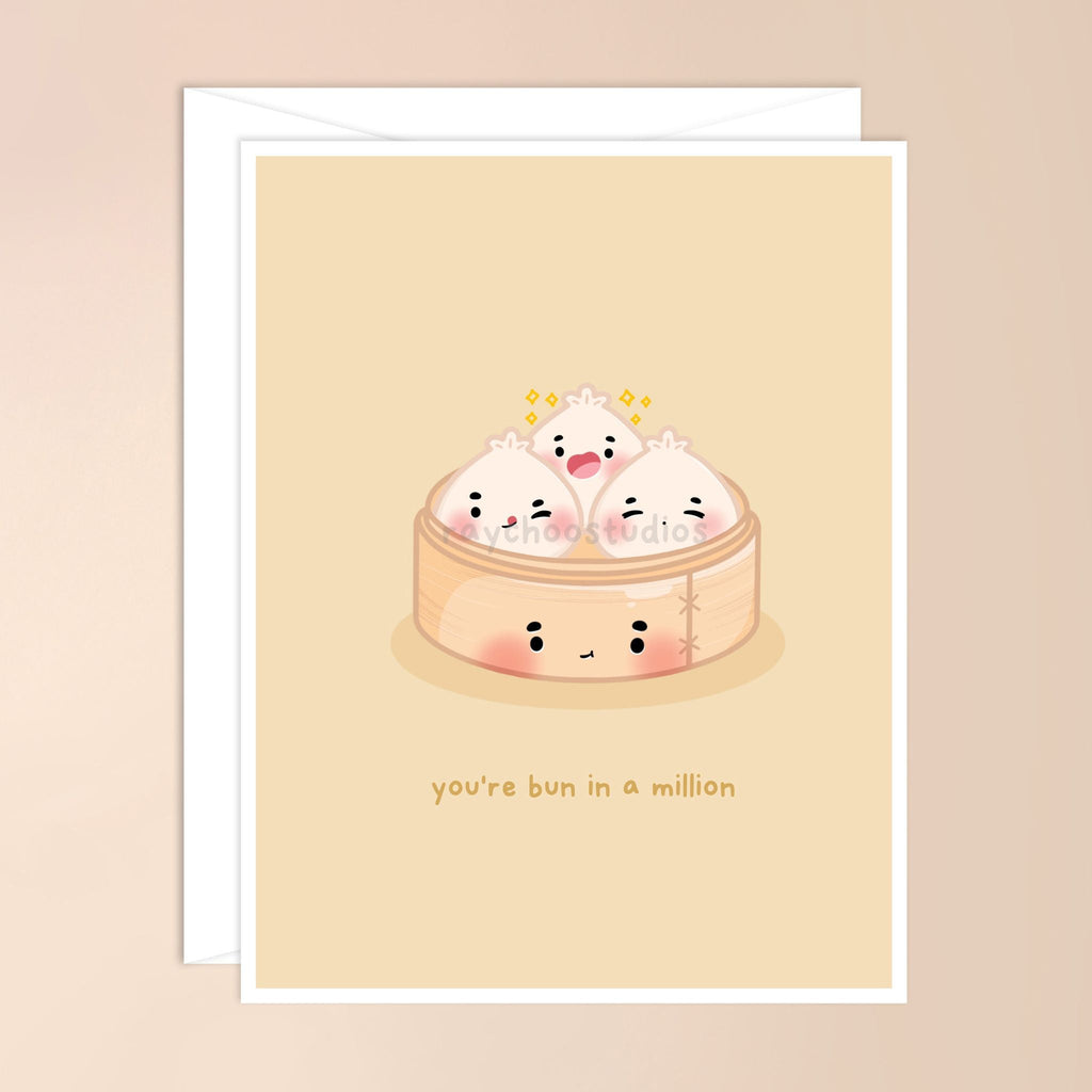 YOU'RE BUN IN A MILLION GREETING CARD - 1