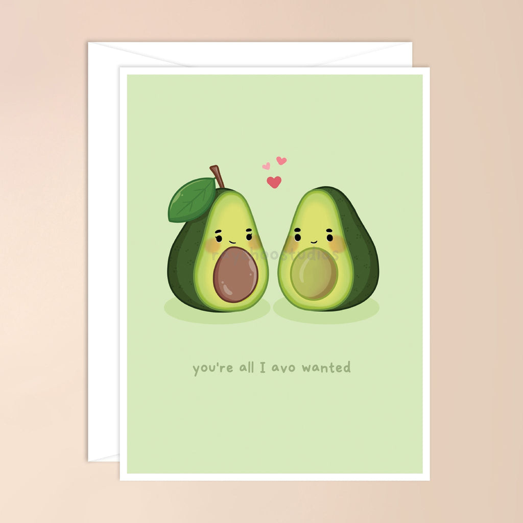 YOU'RE ALL I AVO WANTED GREETING CARD - 1