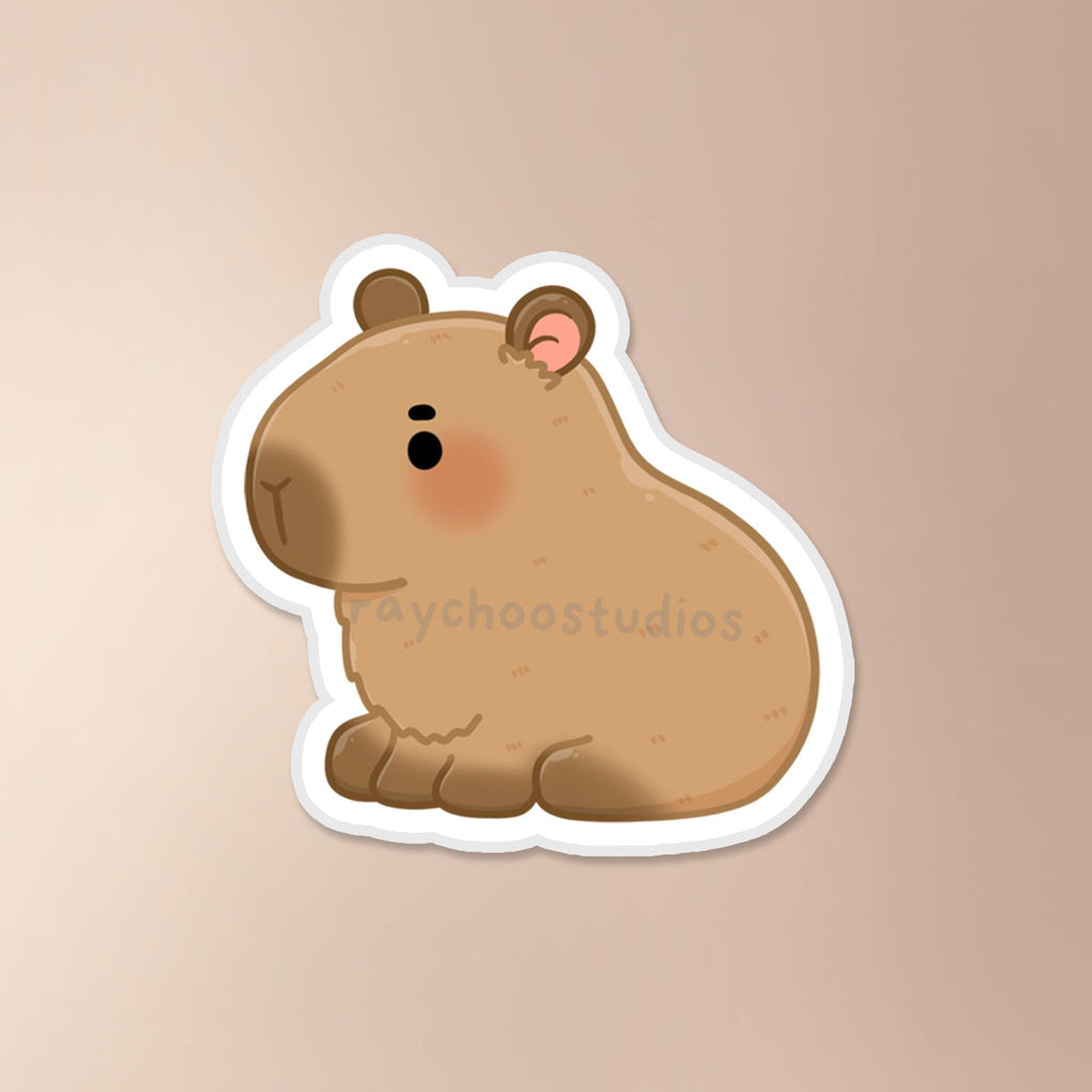 CAPYBARA VINYL STICKER - 1