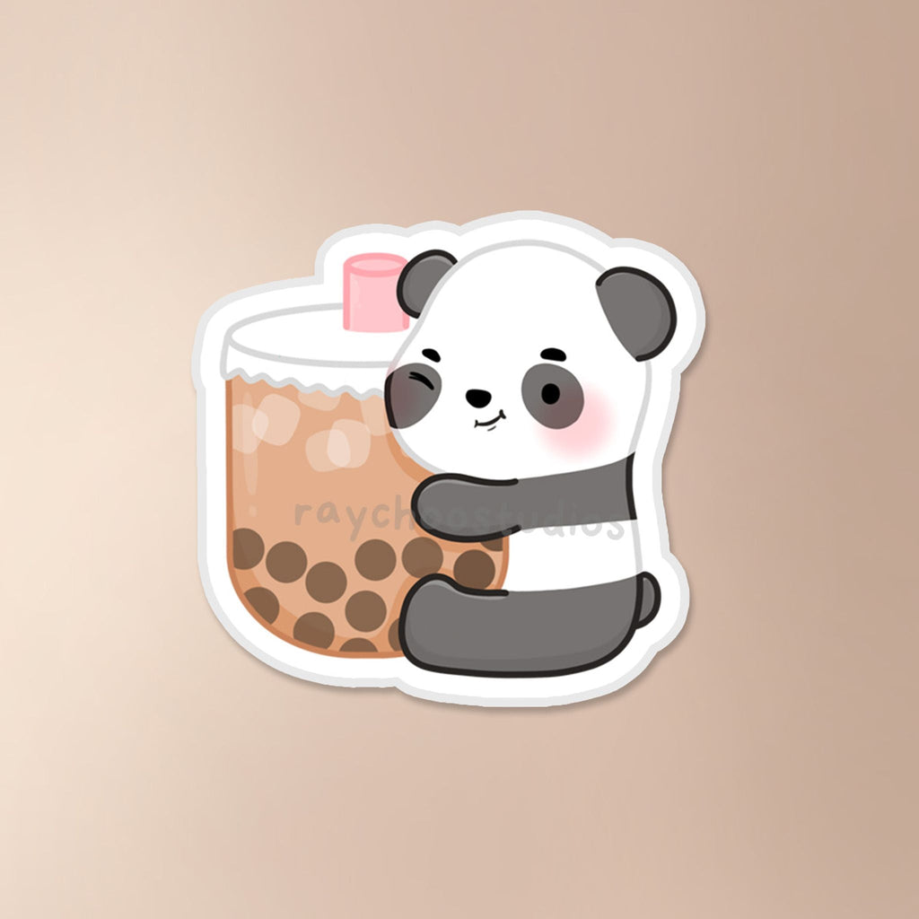 CHOOBY X BOBA LOVE VINYL STICKER - 1