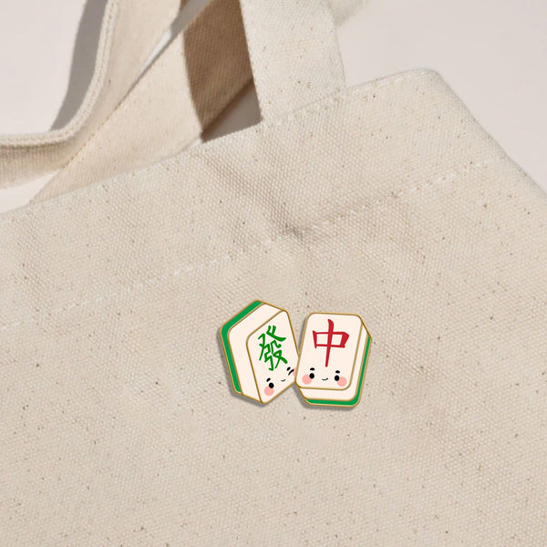 MAHJONG ENAMEL PIN - 2