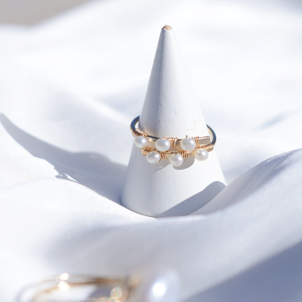 Mini pearls ring - 2