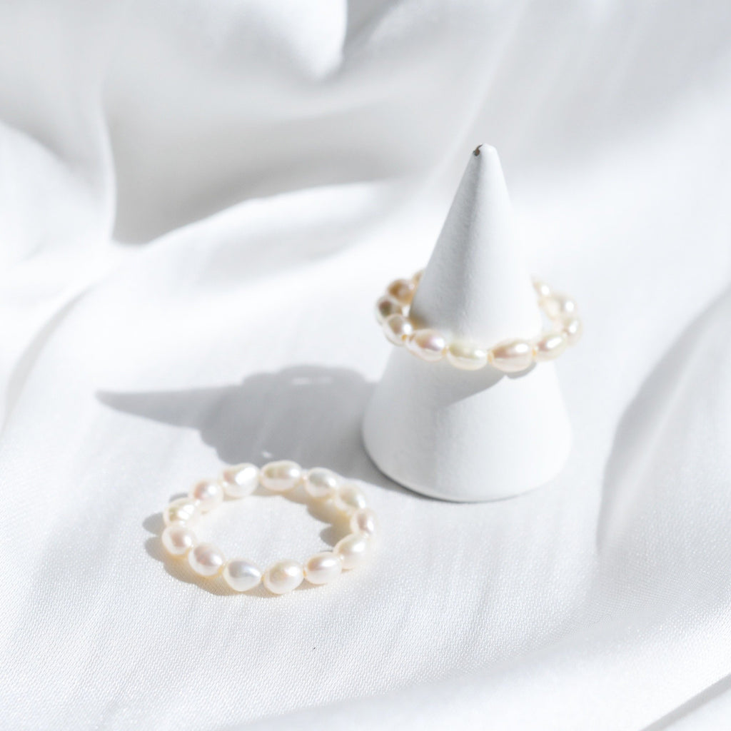 Pearl beads ring - 1