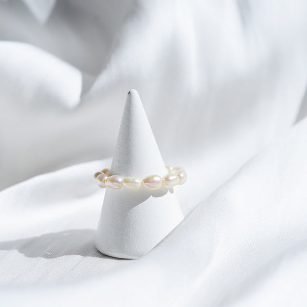 Pearl beads ring - 2