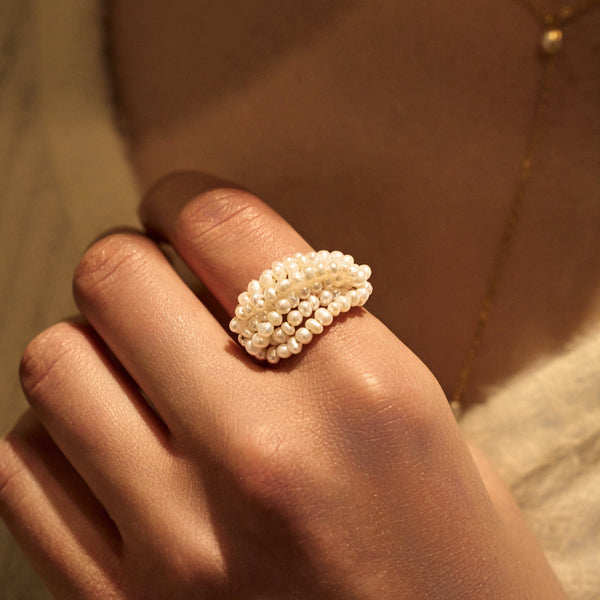 Blossom pearl ring - 1