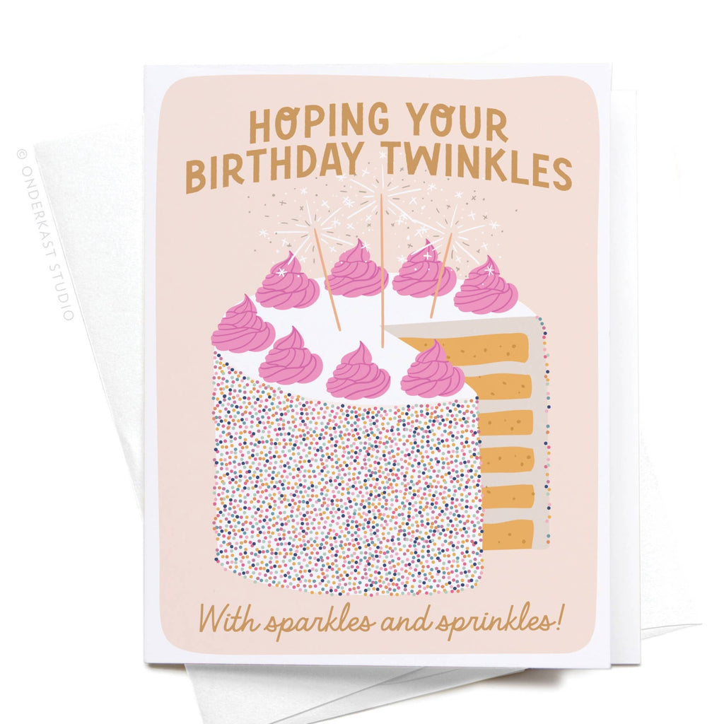 BIRTHDAY SPARKLES & SPRINKLES CARD