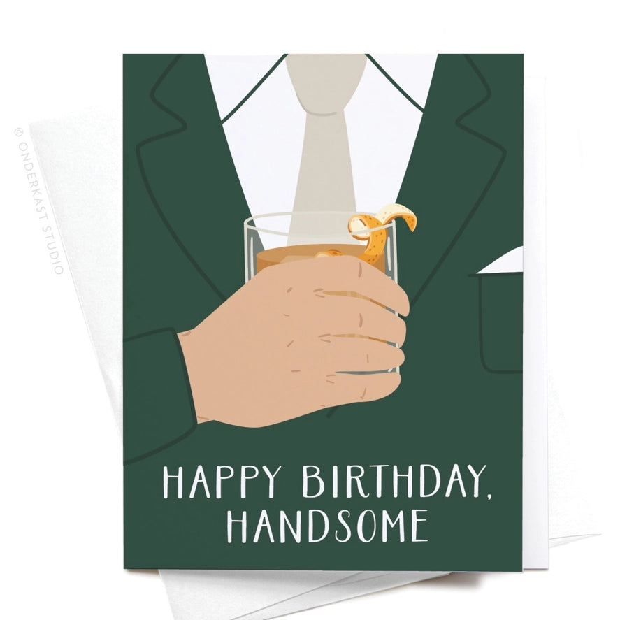 HAPPY BIRTHDAY HANDSOME CARD
