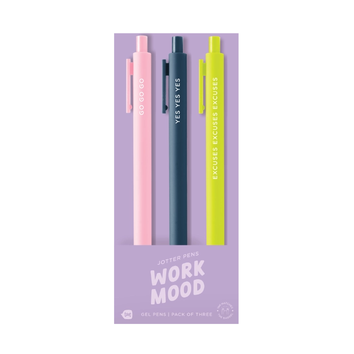 WORK MODE PENS - 3 PACK