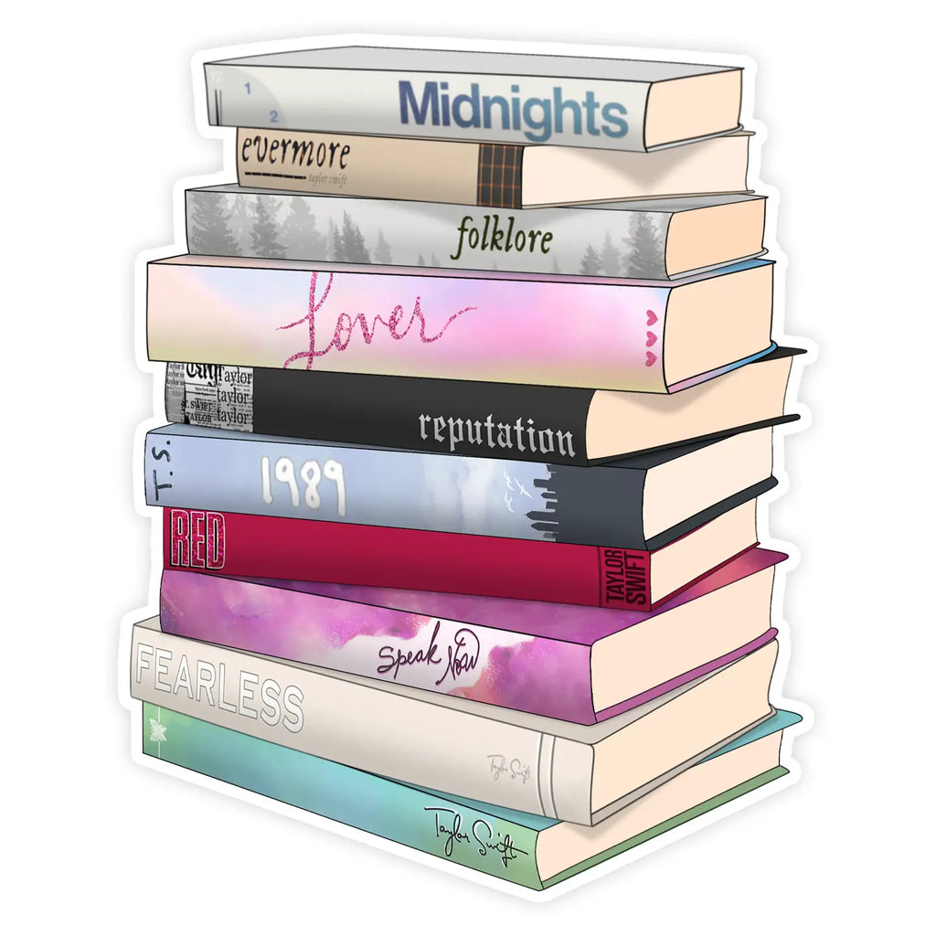 TAYLOR SWIFT BOOK ALBUMS STICKER