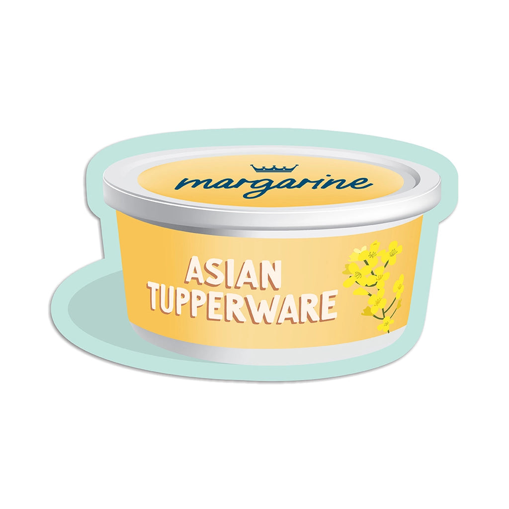 ASIAN TUPPERWARE STICKER