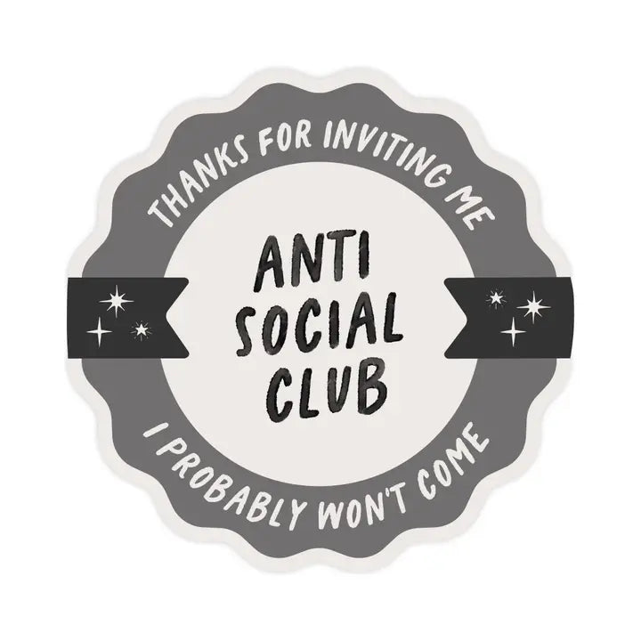 ANTI SOCIAL CLUB STICKER