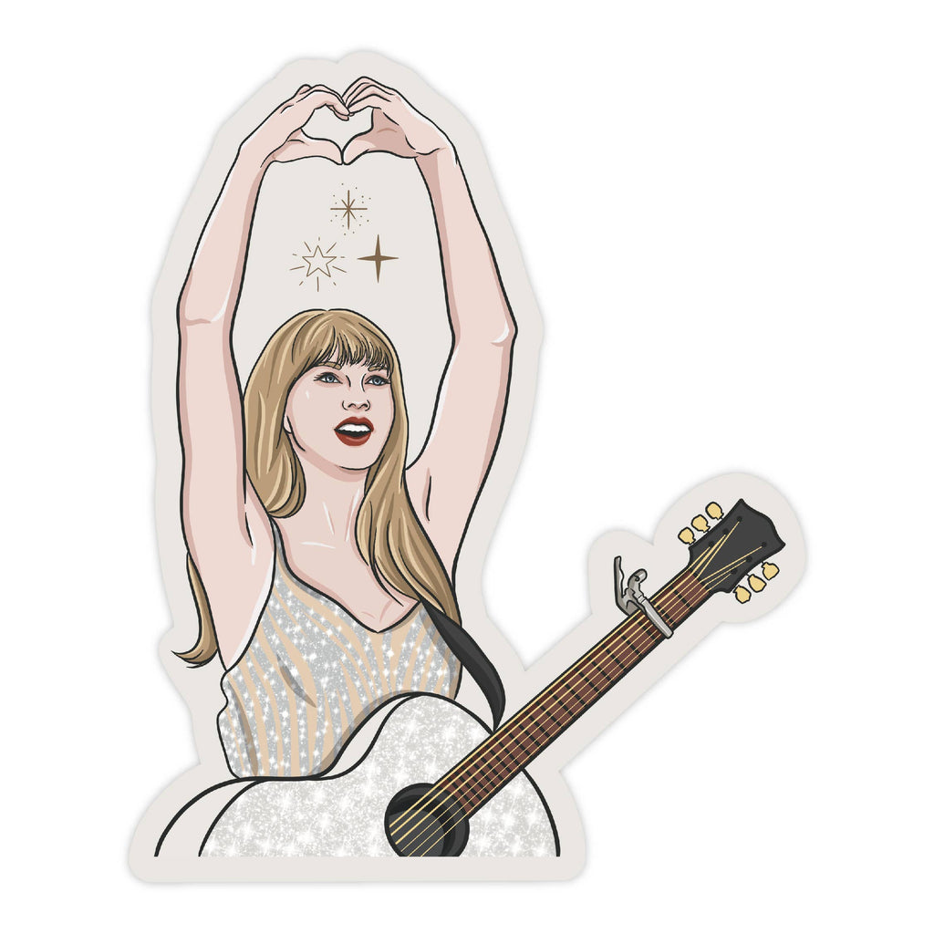 TAYLOR FEARLESS STICKER