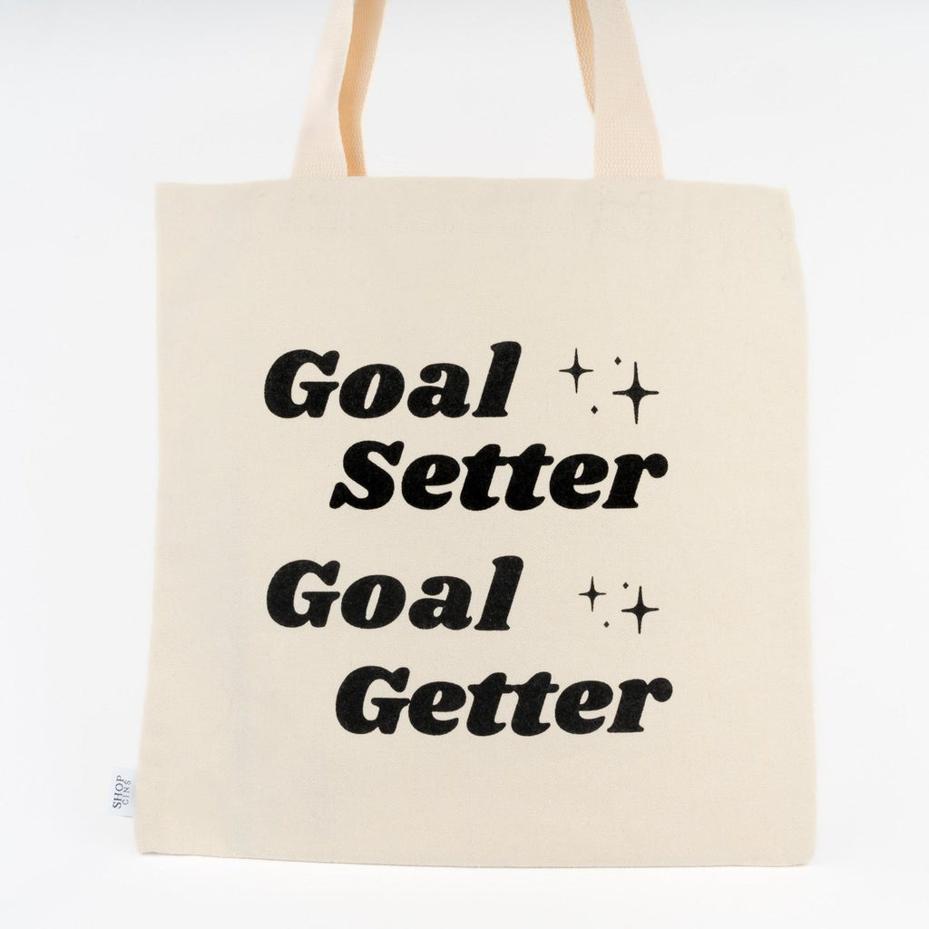 GOAL SETTER TOTE BAG