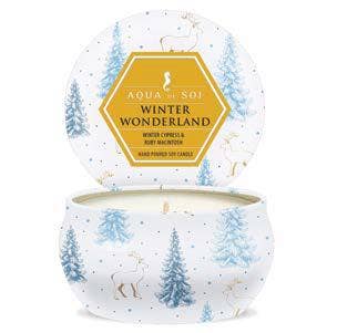 WINTER WONDERLAND 4OZ CANDLE TIN