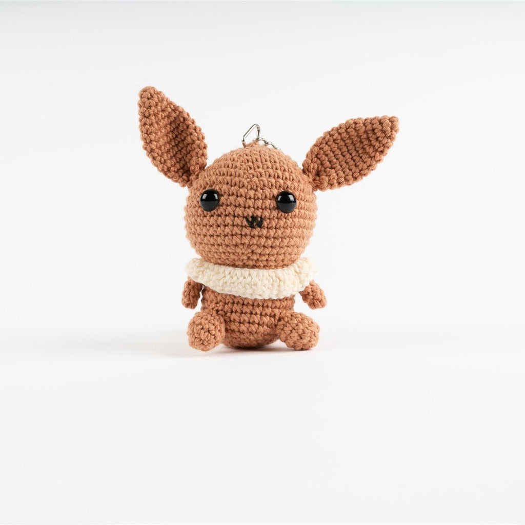 CROCHET EEVEE KEYCHAIN