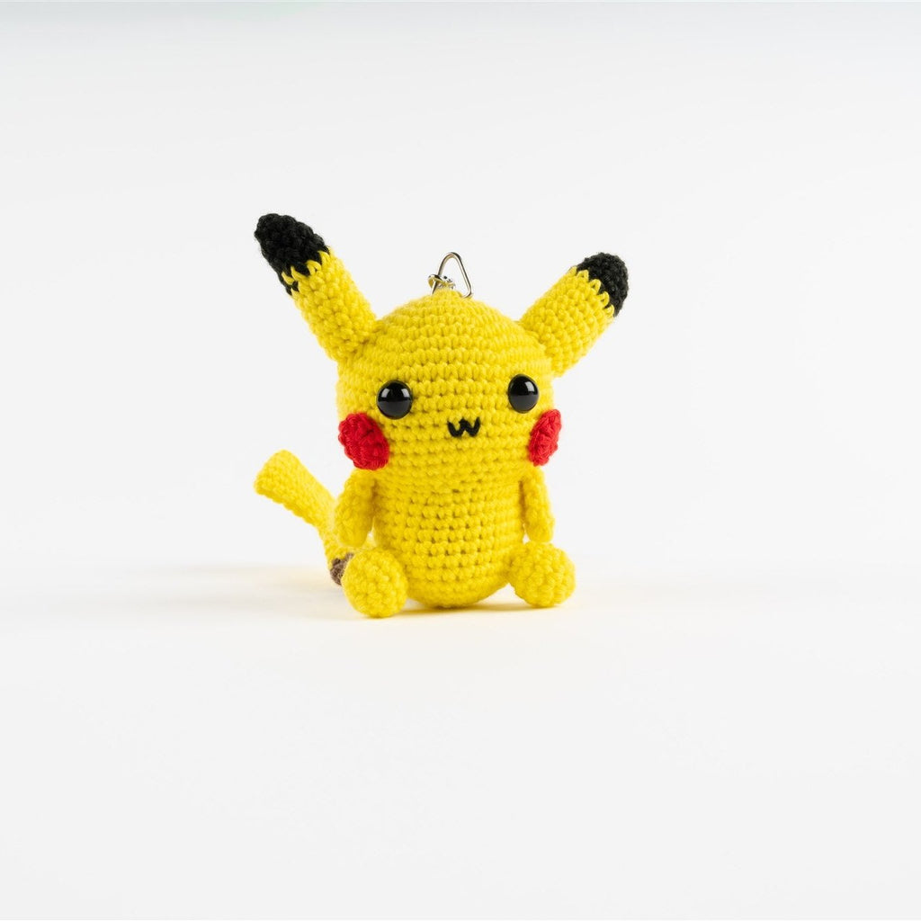 CROCHET PIKACHU KEYCHAIN