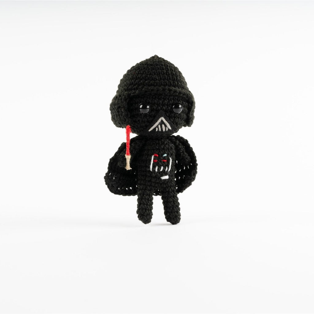 CROCHET DARTH VADER KEYCHAIN