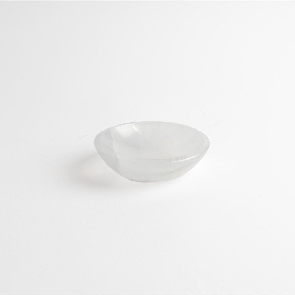 SELENITE BOWL - WHITE