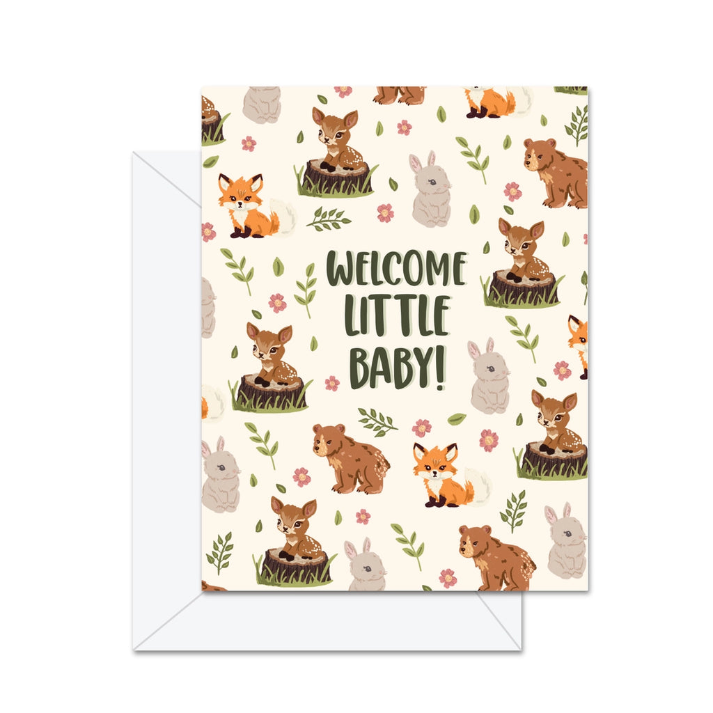 WELCOME LITTLE BABY CARD