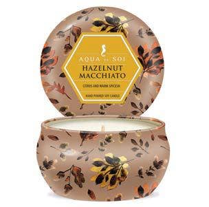 HAZEL MACCHIATO 4OZ CANDLE TIN