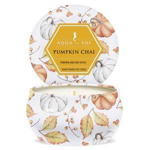 PUMPKIN CHAI 4OZ CANDLE TIN