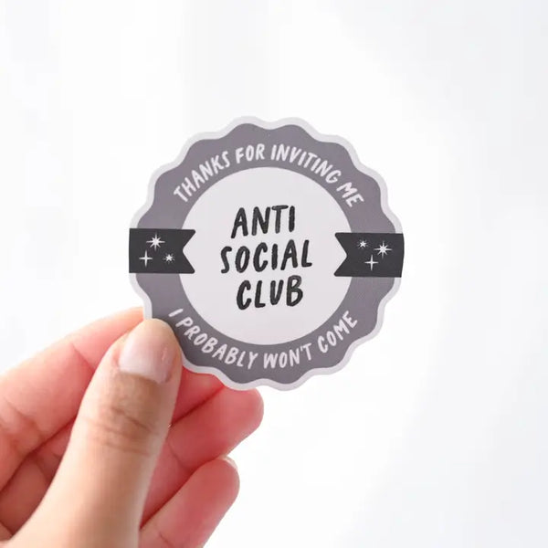 ANTI SOCIAL CLUB STICKER