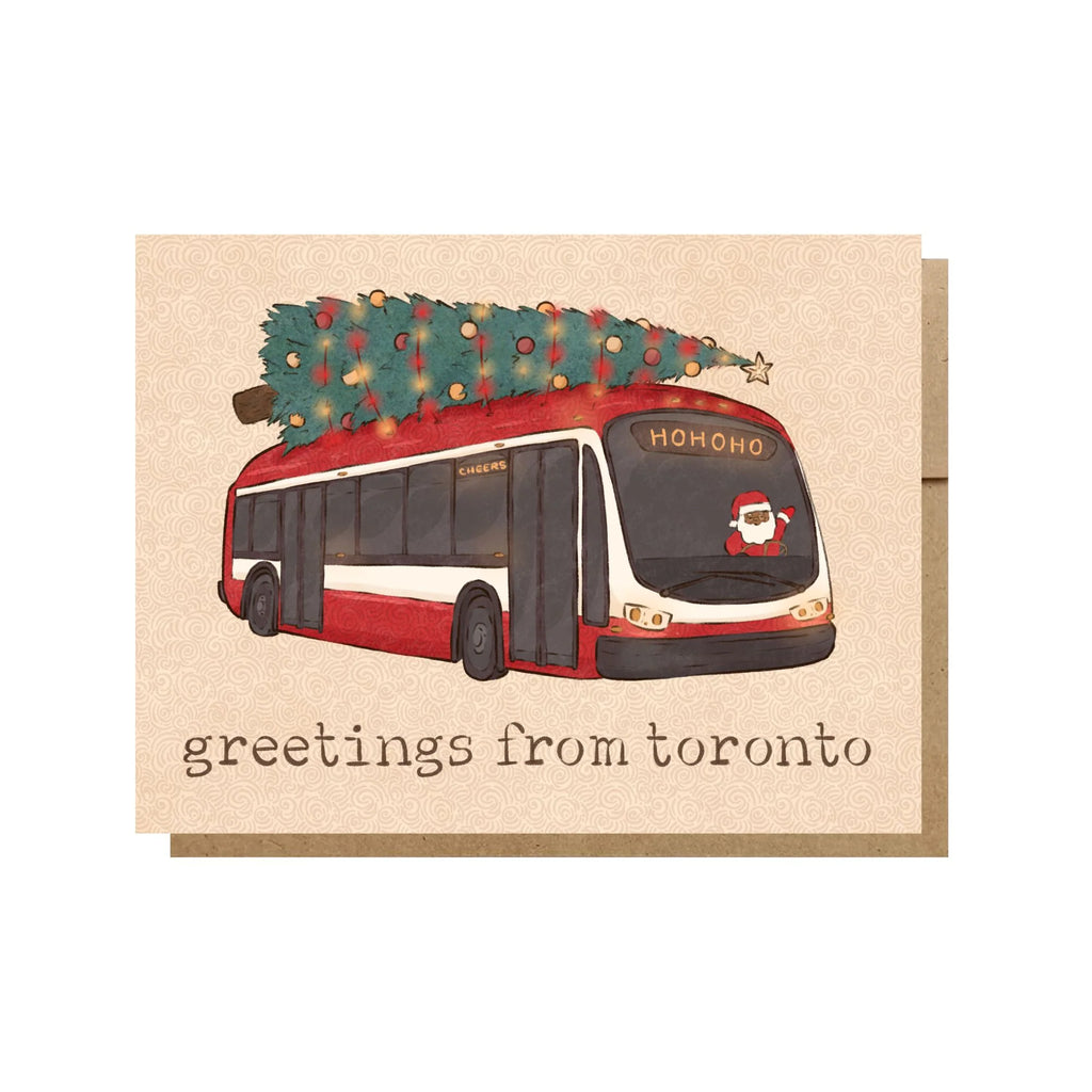 GREETINGS FROM TORONTO HOLIDAY CARD